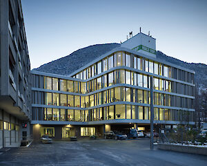 Foto Erweiterungsbau Martinsheim, Visp