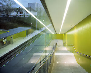 Foto Regio-S-Bahn Basel, Haltestelle Dreispitz