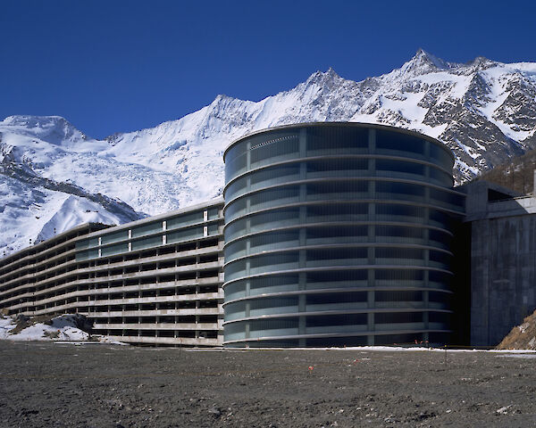 SSA Architekten – Parkhauserweiterung, Saas-Fee