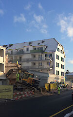 Baustart untere Birs