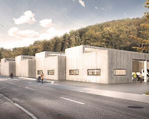 Foto Bahnhofareal Waldenburg