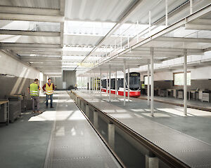 Foto Bahnhofareal Waldenburg