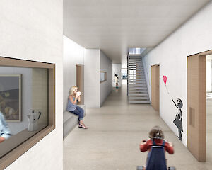 Foto Umnutzung Felix Platter Spital, Basel