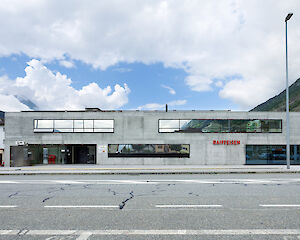 Foto Neustrukturierung Kundenbereich Raiffeisenbank Gampel-Raron, Gampel