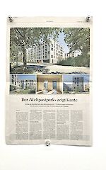 WELTPOSTPARK IN SONNTAGSZEITUNG