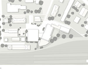 Pläne Erweiterungsbau Martinsheim, Visp