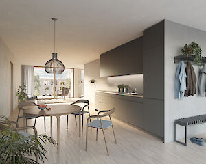 Foto Wohnüberbauung "Rheincity", Buchs