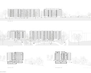 Pläne Siedlung "Lerchenhalde", Zürich