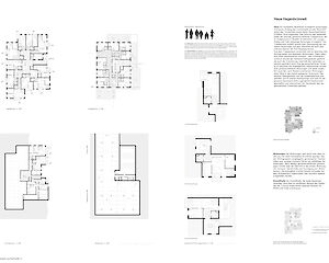 Pläne Siedlung "Lerchenhalde", Zürich