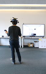 Foto VR-Forschungsprojekt mit FHNW