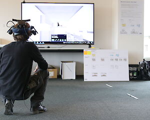 Foto VR-Forschungsprojekt mit FHNW