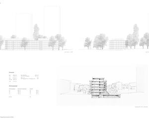 Pläne Mehrfamilienhaus Gempenstrasse, Birsfelden