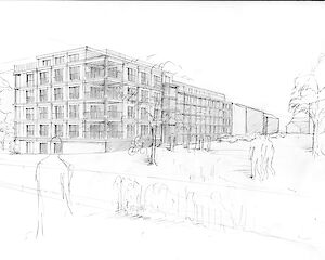 Foto Mehrfamilienhaus Gempenstrasse, Birsfelden