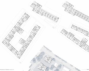 Pläne Wohnsiedlung Waidmatt, Zürich