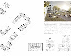 Pläne Wohnsiedlung Waidmatt, Zürich