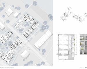 Pläne Wohnsiedlung Waidmatt, Zürich
