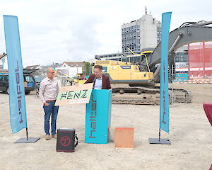 Grundstein für das Henz-Areal gelegt!