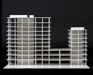 Foto Bürogebäude Bahnhof Nord, Visp