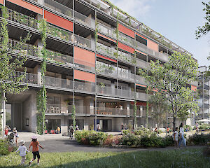 ERNEUERUNG "SIEDLUNG UNTERE BIRS", BAUFELDER A, B UND C, BASEL, 2014 - 2024