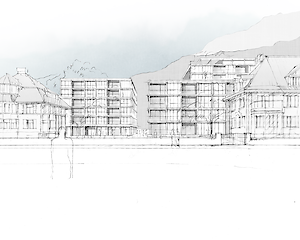 Wohnüberbauung "Bäret"-Areal, Visp