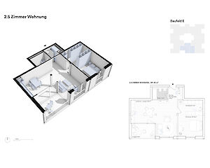 Pläne Wohnüberbauung "Bäret"-Areal, Visp