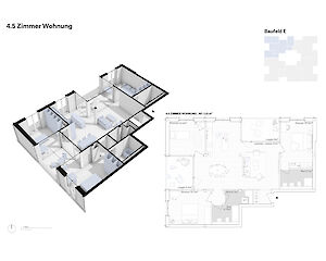 Pläne Wohnüberbauung "Bäret"-Areal, Visp