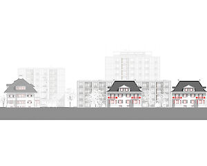 Pläne Wohnüberbauung "Bäret"-Areal, Visp