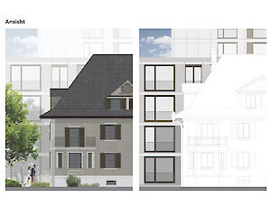 Pläne Wohnüberbauung "Bäret"-Areal, Visp