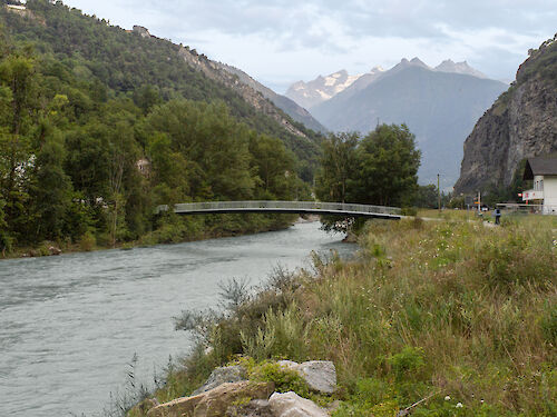 Ersatzfussgängersteg Südegg, Visp