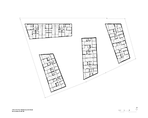 Pläne Wohnüberbauung "Litterna", Visp