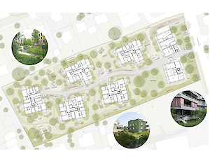 Pläne Wohnüberbauung Wissbächli, Grenchen