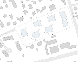 Pläne Wohnüberbauung Wissbächli, Grenchen