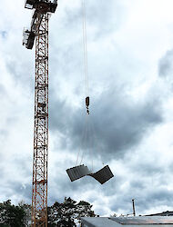 Die Baustelle in Freiburg schreitet voran!
