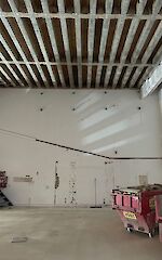 Baustellenbild Umnutzung Altes Kino, Riehen