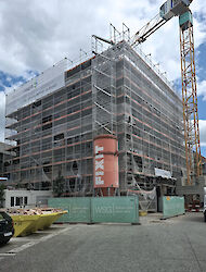 Baufortschritt Steudler, Basel