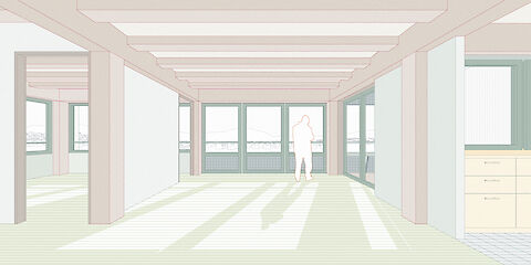 Foto Transformation Rennbahnklinik, Muttenz