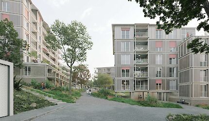Wettbewerbsbeitrag (2024): Kerngartenweg, Oberwil