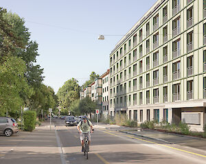 Foto Ersatzneubau Siedlung Birs - Baufeld C, Basel